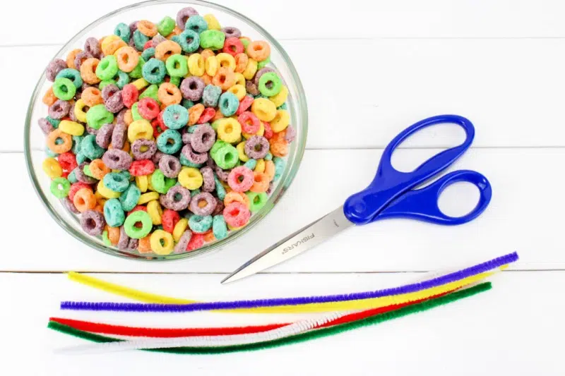 Fruit Loop Candy Cane Ornaments